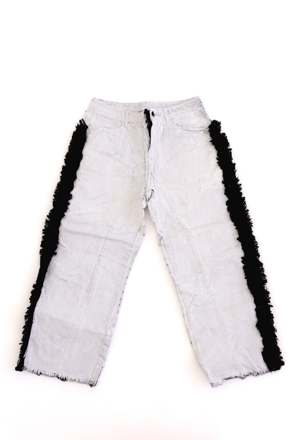 Shaggy Painted Denim