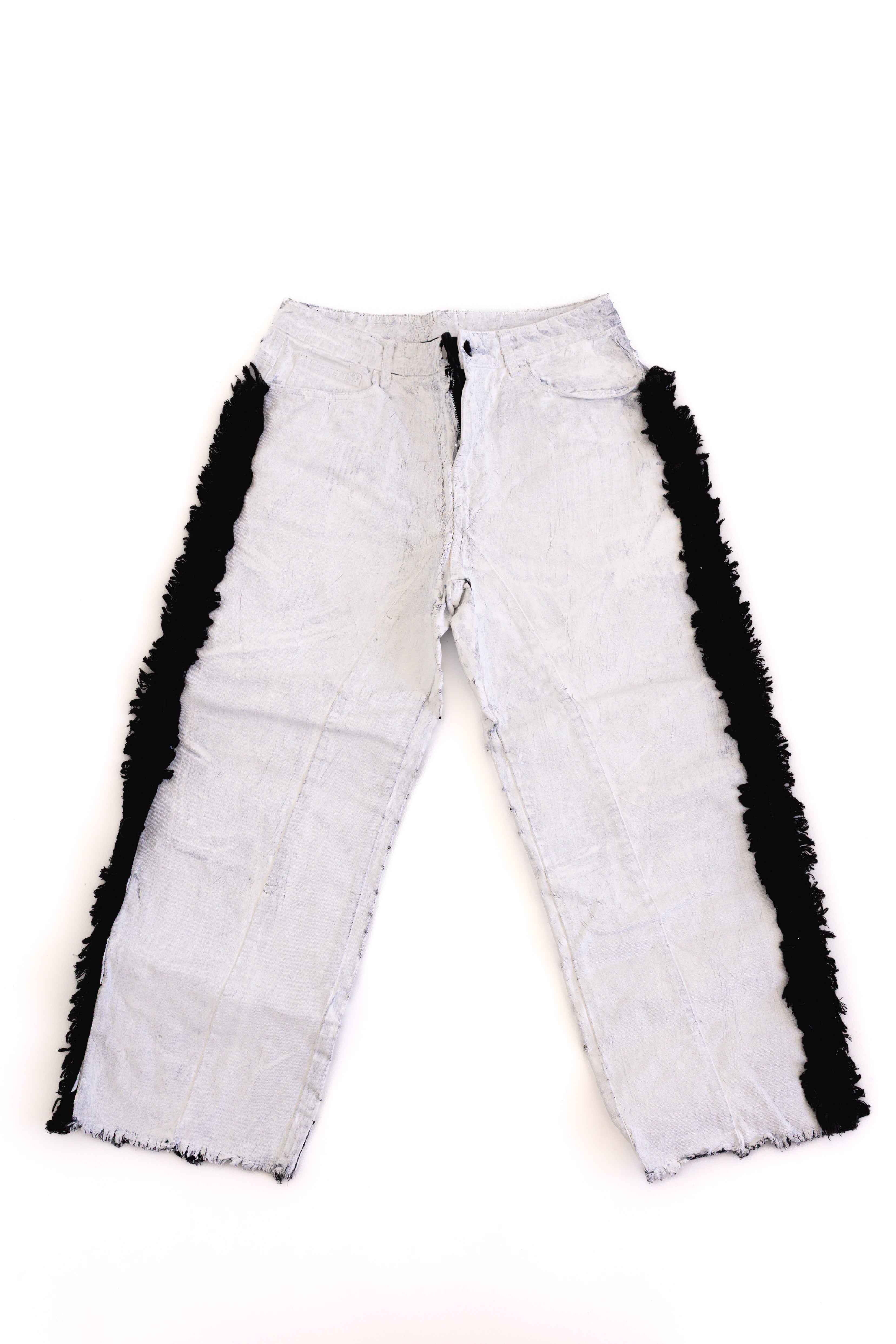Shaggy Painted Denim