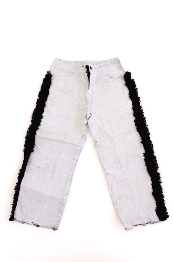 Shaggy Painted Denim