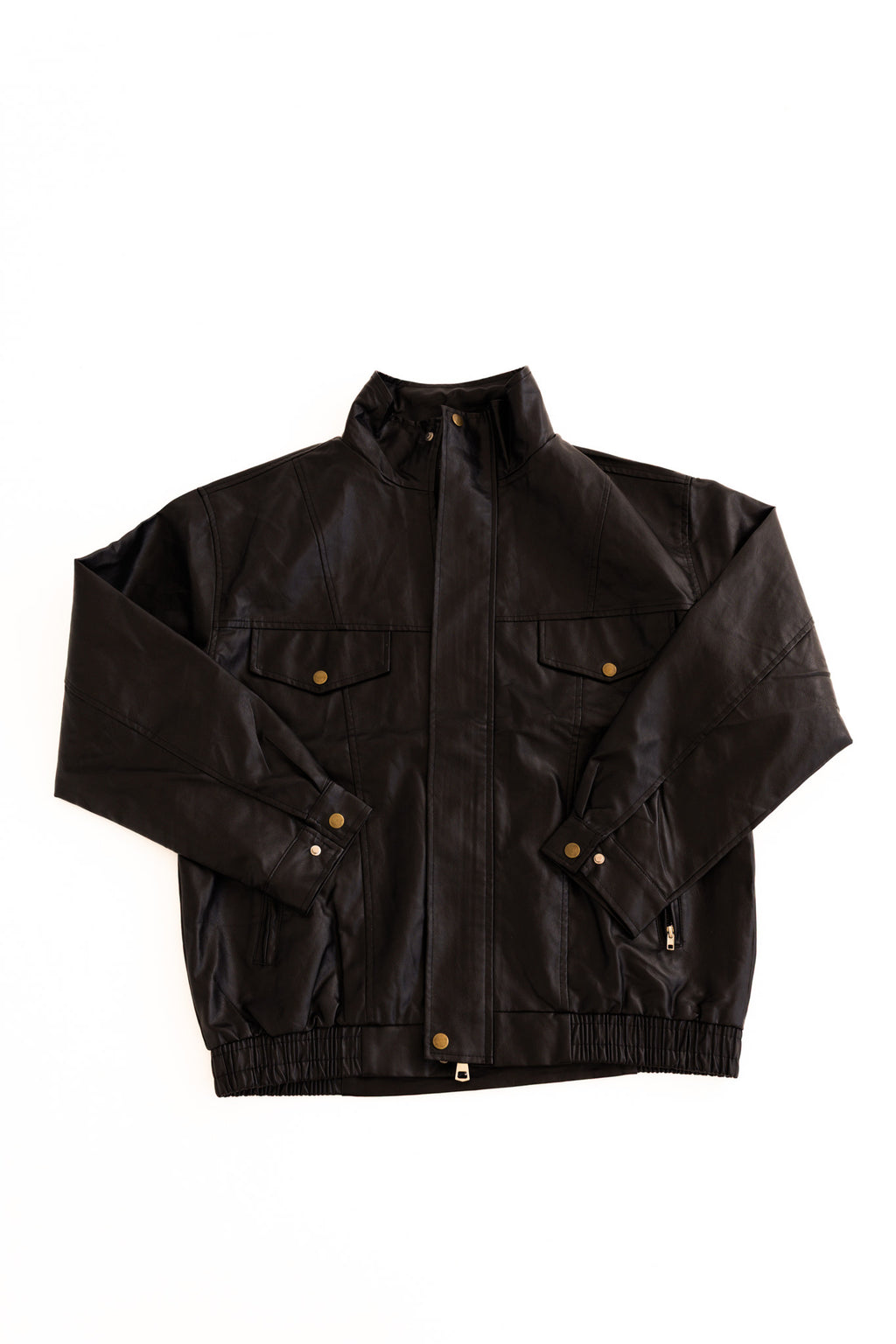 Vanguard Leather Bomber