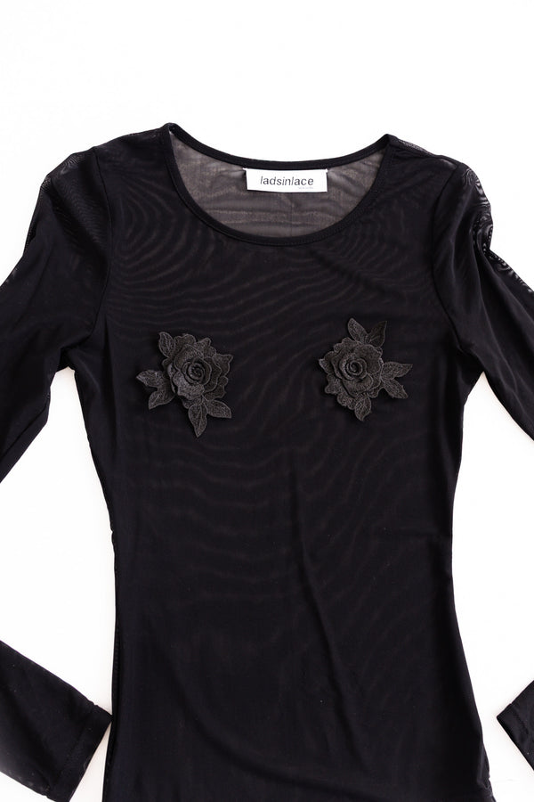 Sheer Romance Top