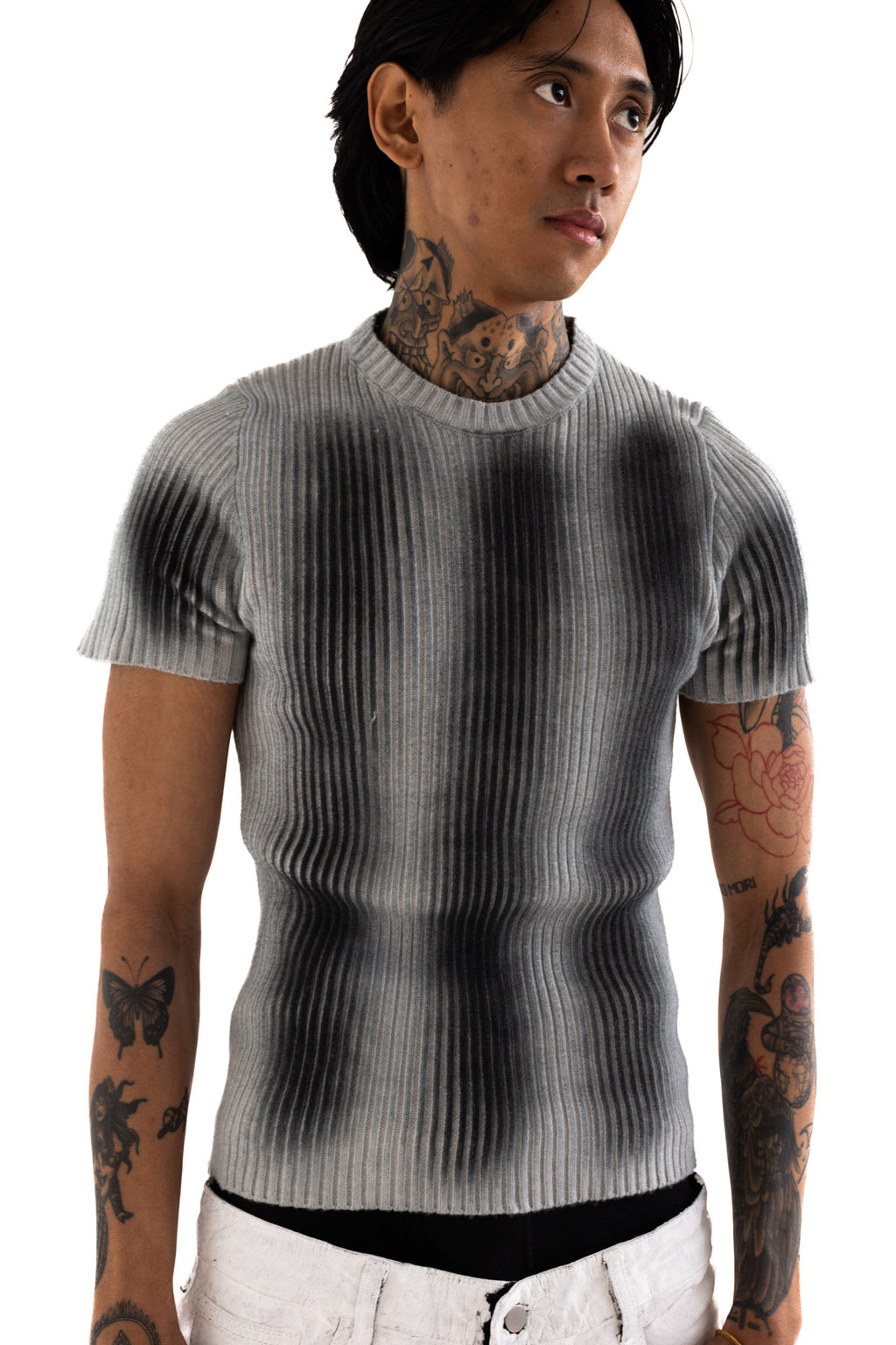 Ombre Vertical Knit
