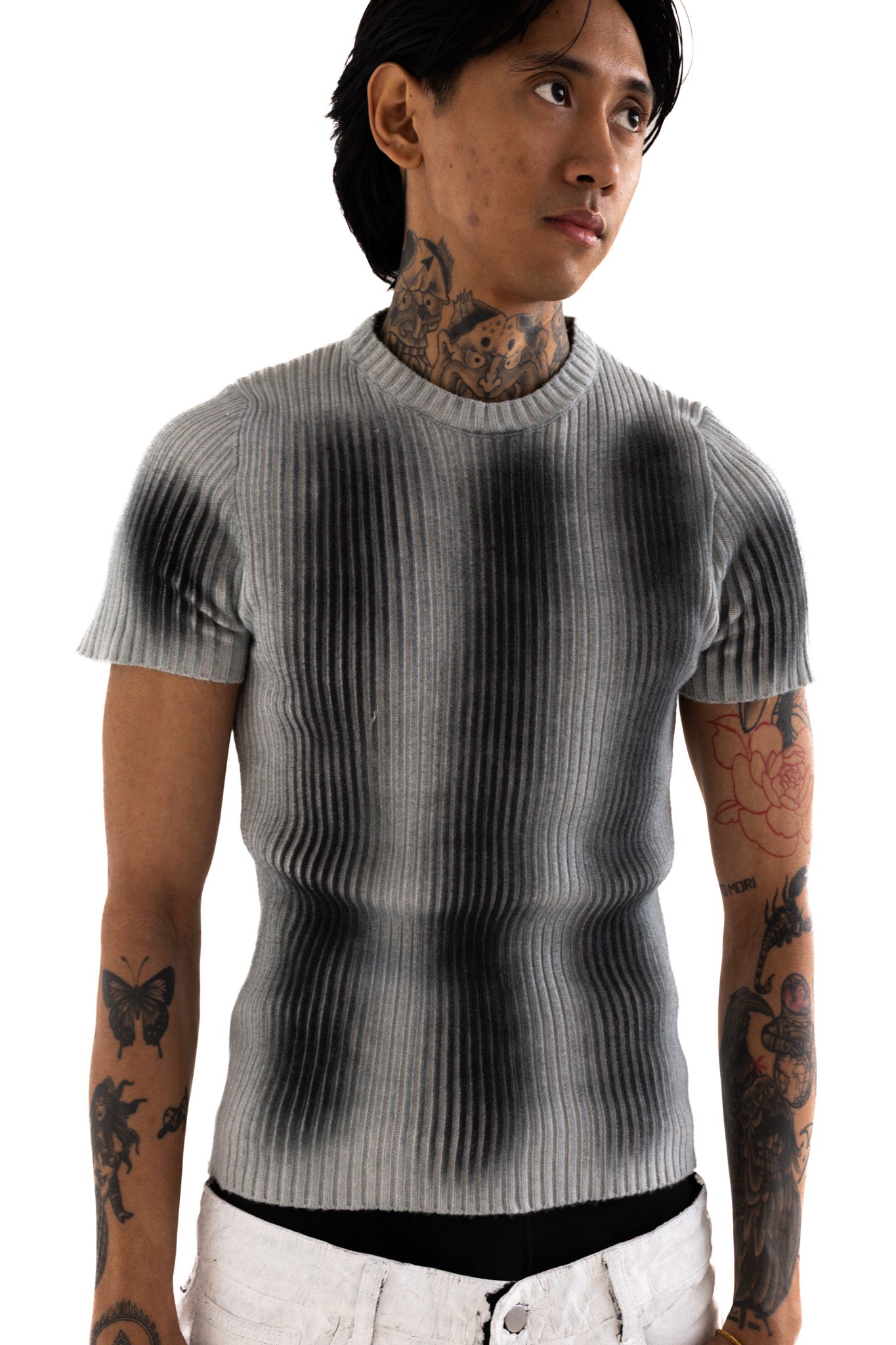Ombre Vertical Knit