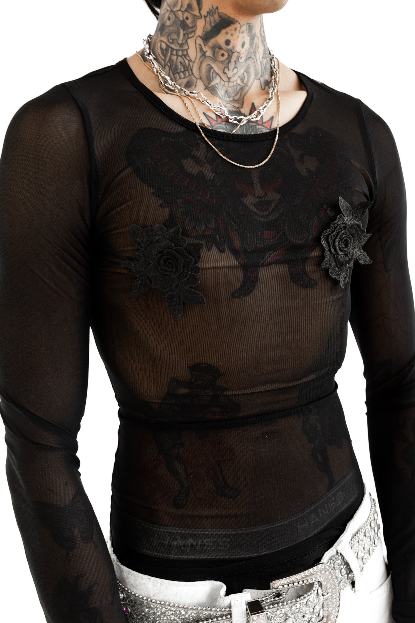 Sheer Romance Top