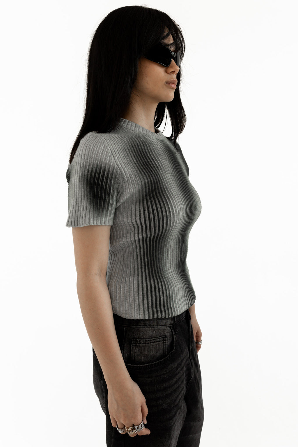 Ombre Vertical Knit