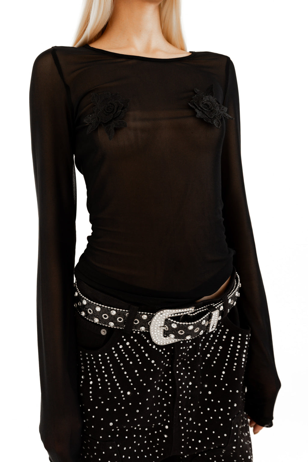 Sheer Romance Top
