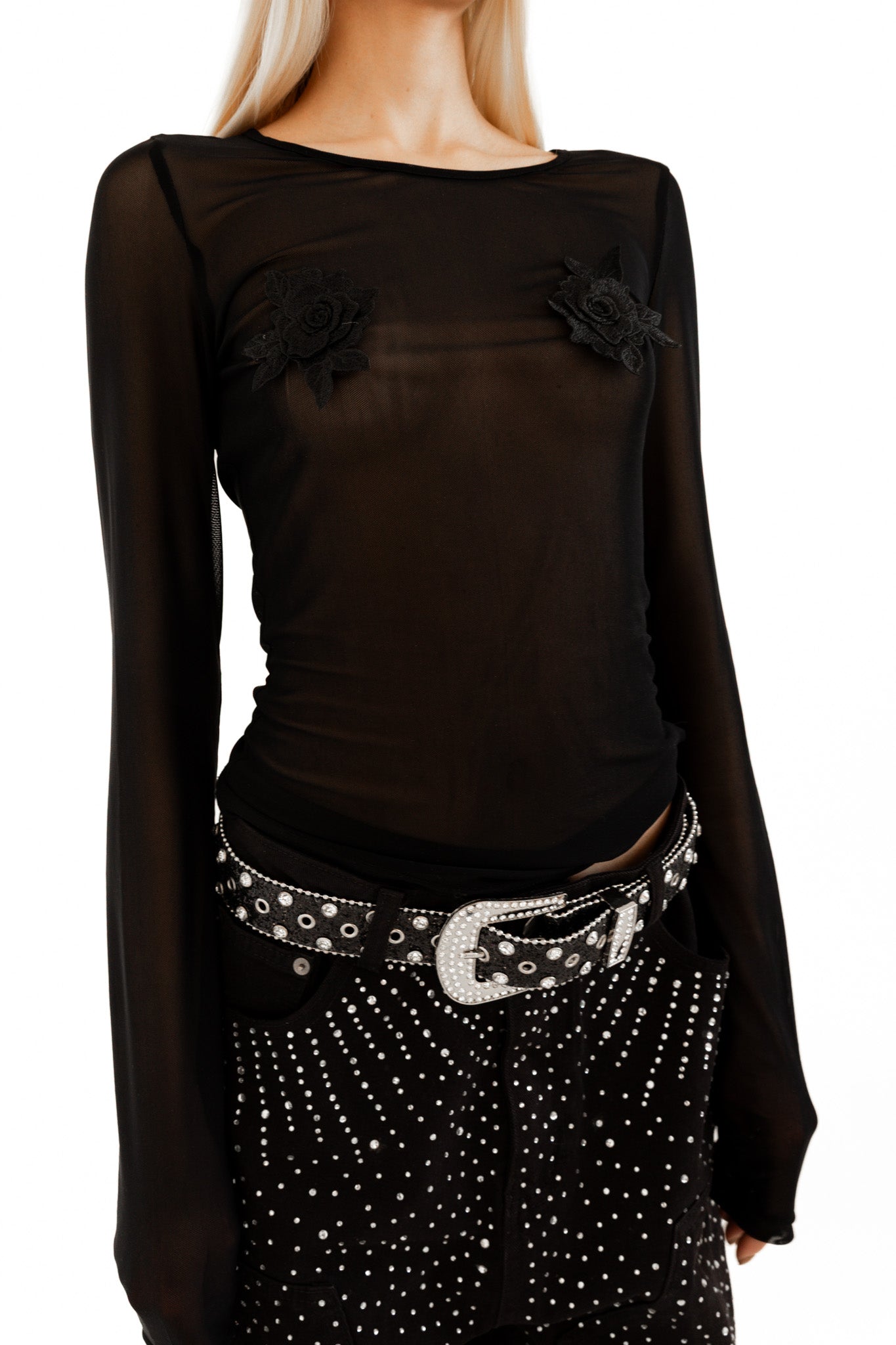 Sheer Romance Top