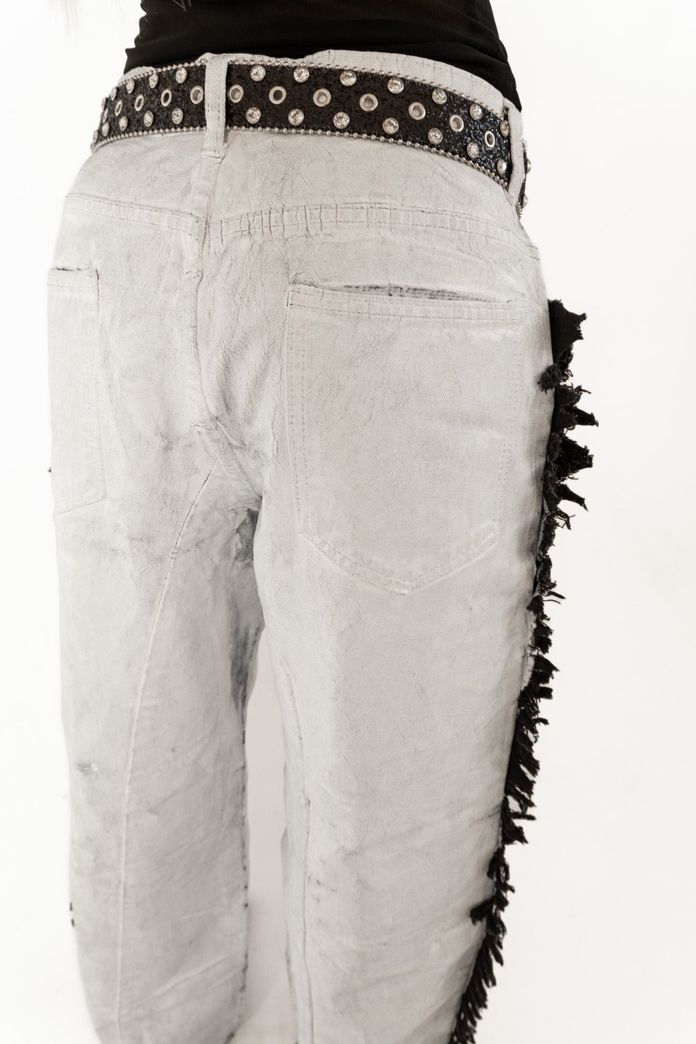 Shaggy Painted Denim