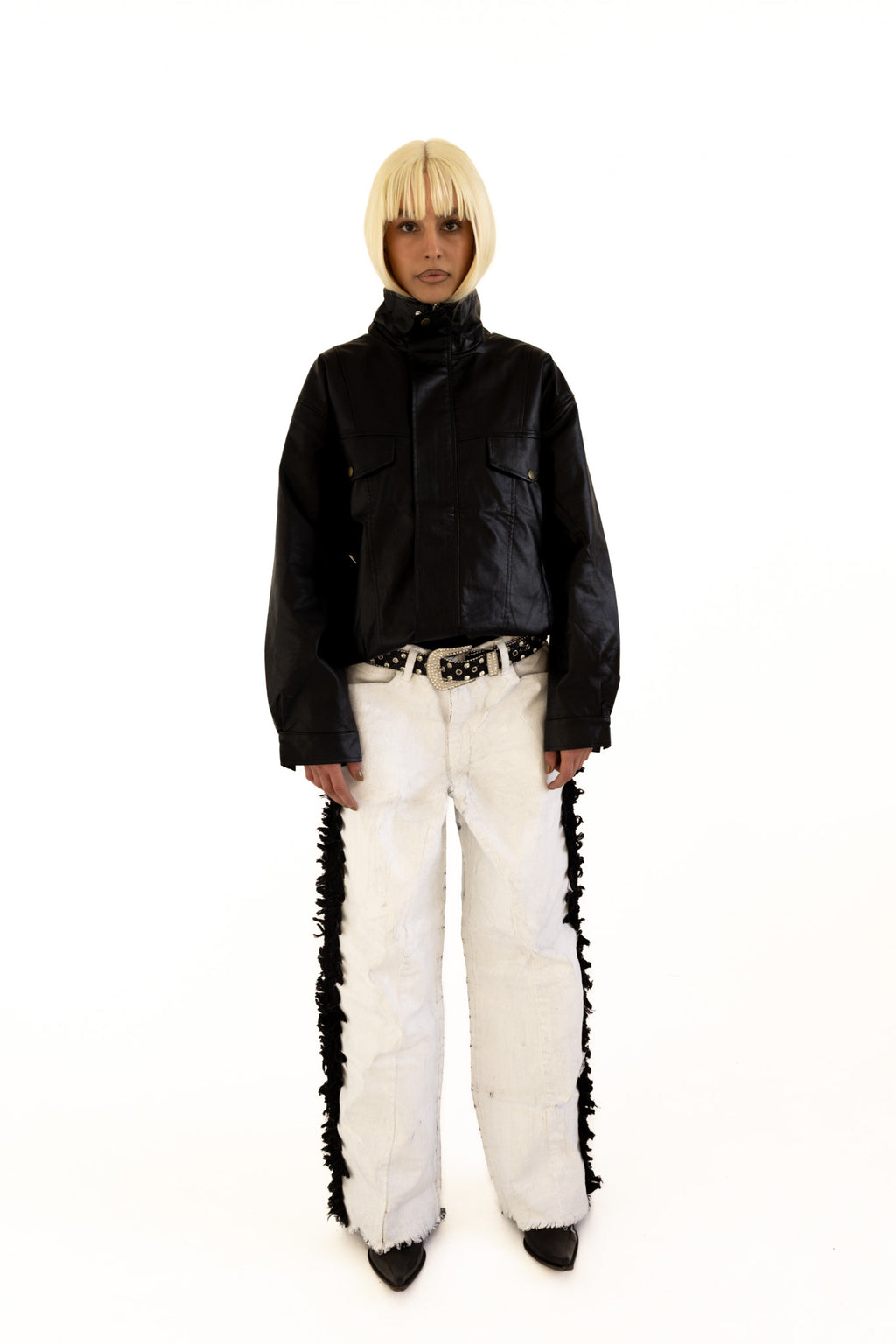 Vanguard Leather Bomber