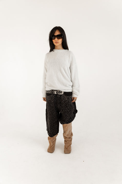 Cosmic Studded Shorts